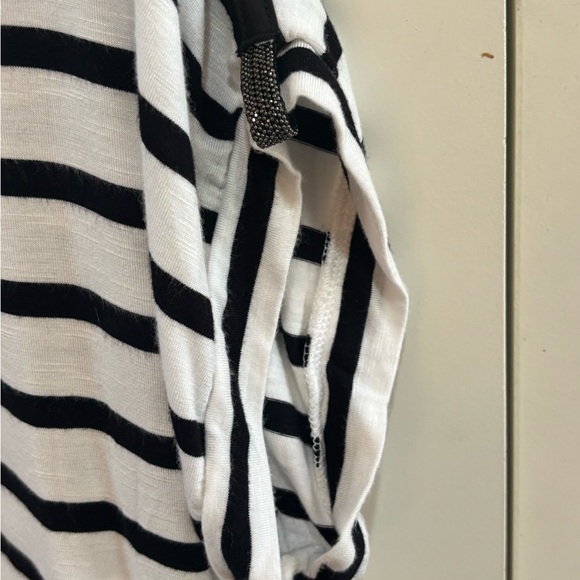 White House Black Market Striped Women's Top - Picture 4 of 7